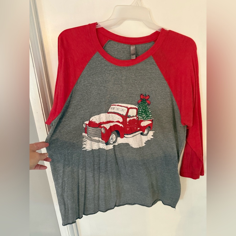 Women’s Christmas Shirts / lot of 7 - Picture 2 of 13